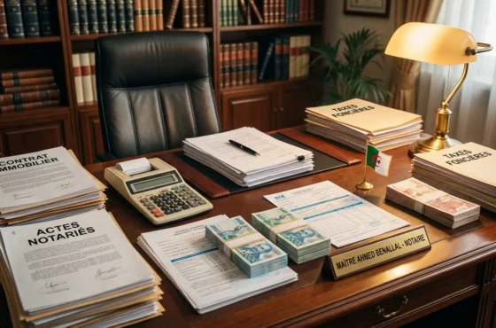 Taxes & frais immobiliers en Algérie